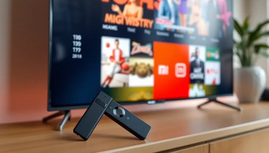 TopCine IPTV rodando em TV Box X96 Android e Mi TV Stick
